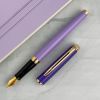Ручка перьевая Waterman HEMISPHERE Colour Blocking Purple GT  FP F (12 580) изображение 6