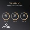 Ракетка для настільного тенісу Stiga Ракетка для настільного тенісу Stiga Trinity 3 Star ver.2 FL (1213-1208-3 (931706) зображення 8