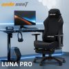 Крісло ігрове Anda Seat Luna Pro Fabric Size L Dark Gray (AD18T-44-GB-F) зображення 7