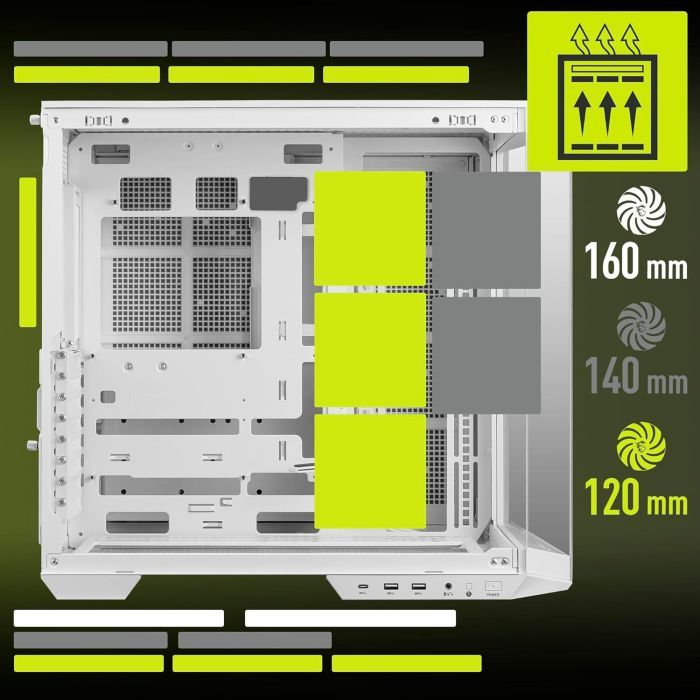 Корпус MSI MAG PANO 100L PZ WHITE изображение 6 Корпус MSI MAG PANO 100L PZ WHITE изображение 6