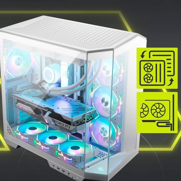 Корпус MSI MAG PANO 100L PZ WHITE изображение 8 Корпус MSI MAG PANO 100L PZ WHITE изображение 8