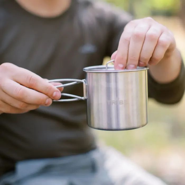 Чашка туристическая Tribe Camping Cup 600 мл (T-FA-0012-metal) изображение 12