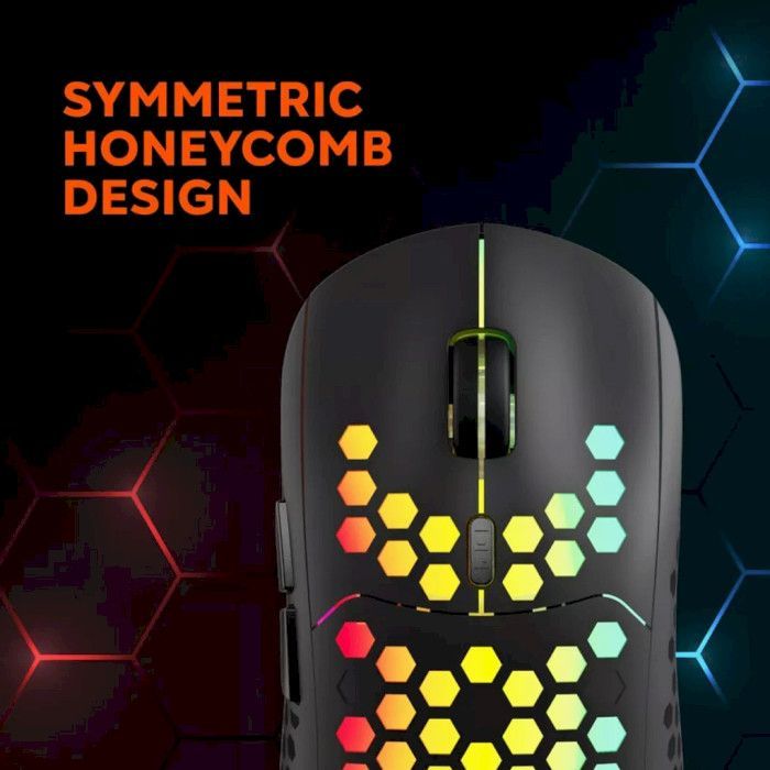 Мишка Canyon Haster GMW-18 Wireless Black (CND-SGMW18) зображення 12