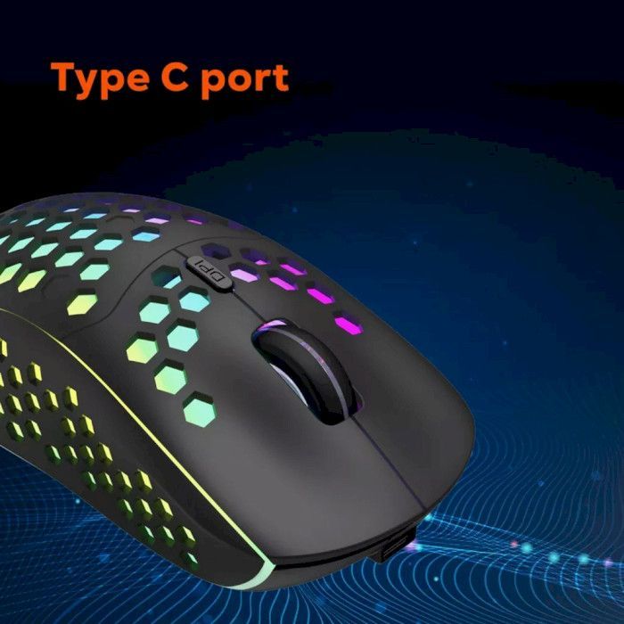 Мишка Canyon Haster GMW-18 Wireless Black (CND-SGMW18) зображення 8