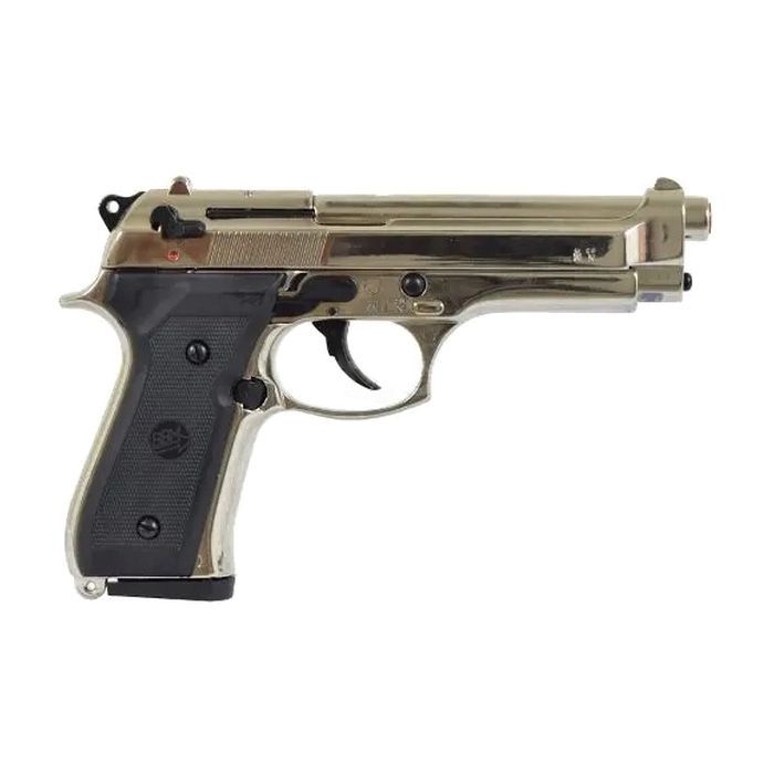 Стартовый пистолет Bruni 92 Nikel cal.9 РАК ST (1305N) изображение 2