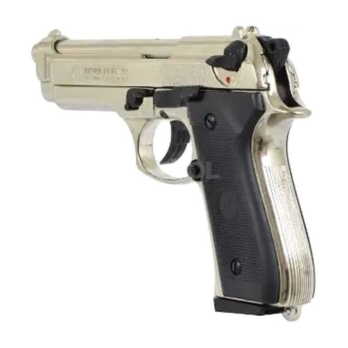 Стартовый пистолет Bruni 92 Nikel cal.9 РАК ST (1305N) изображение 3