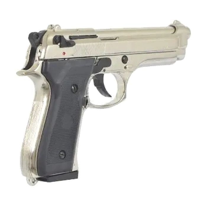 Стартовый пистолет Bruni 92 Nikel cal.9 РАК ST (1305N) изображение 4