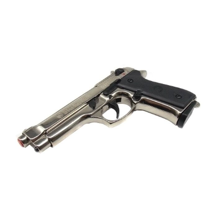 Стартовый пистолет Bruni 92 Nikel cal.9 РАК ST (1305N) изображение 6