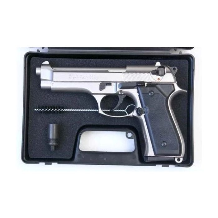 Стартовый пистолет Bruni 92 Nikel cal.9 РАК ST (1305N) изображение 7