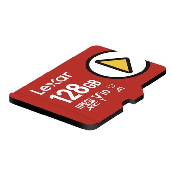 Карта пам'яті Lexar 128GB microSDXC class 10 UHS-I U3 V30 A2 Play (LMSPLAY128G-BNSNG)