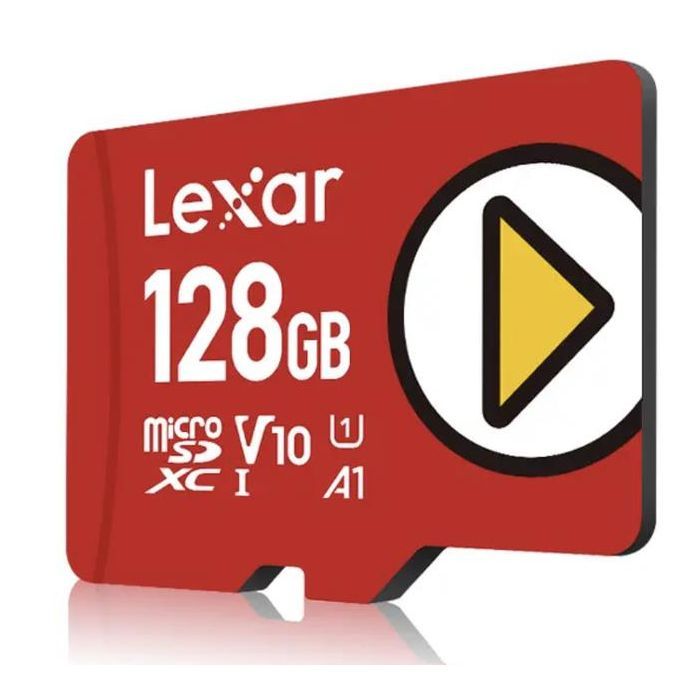 Карта пам'яті Lexar 128GB microSDXC class 10 UHS-I U3 V30 A2 Play (LMSPLAY128G-BNSNG) зображення 3