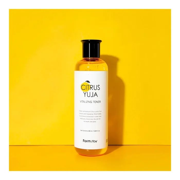 Тонік для обличчя FarmStay Citrus Yuja Vitalizing Toner 280 мл (8809809802011) зображення 2