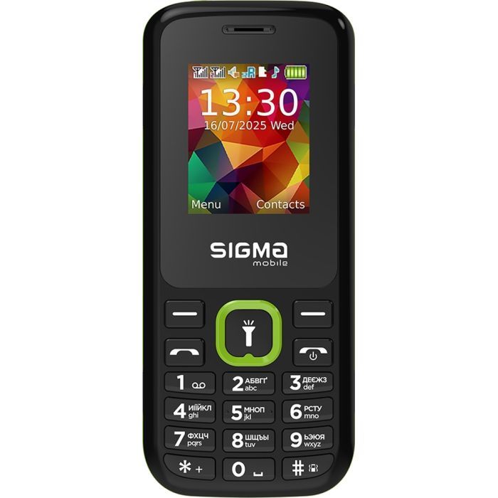 Мобільний телефон Sigma X-style 171 MINI Track Black-Green (4827798813720) зображення 2