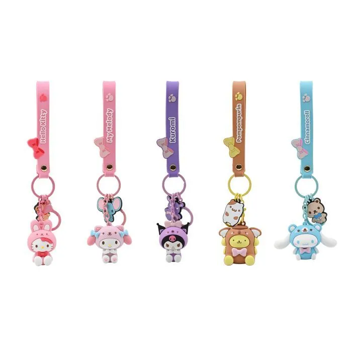 Брелок Hello Kitty Сінаморол з тваринкою (11543) зображення 4