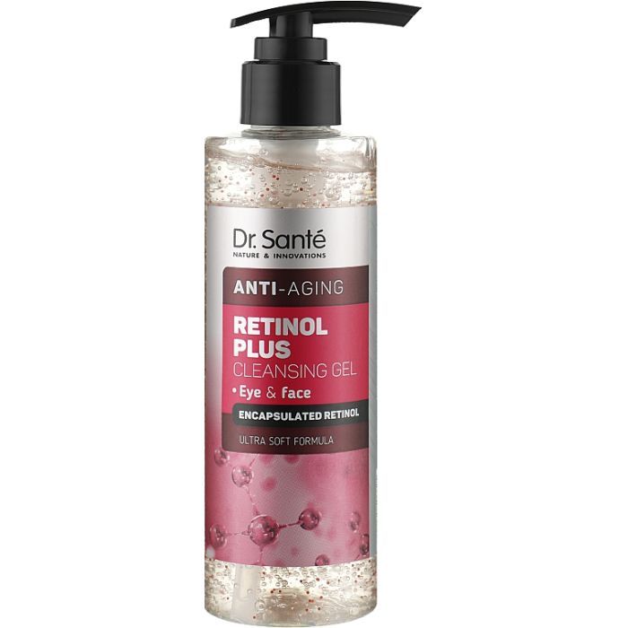 Гель для вмивання Dr. Sante Retinol Plus Cleansing Gel 200 мл (5901845506625)