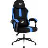 Крісло ігрове GT Racer X-2326 Black/Blue (X-2326 Fabric Black/Blue) зображення 2