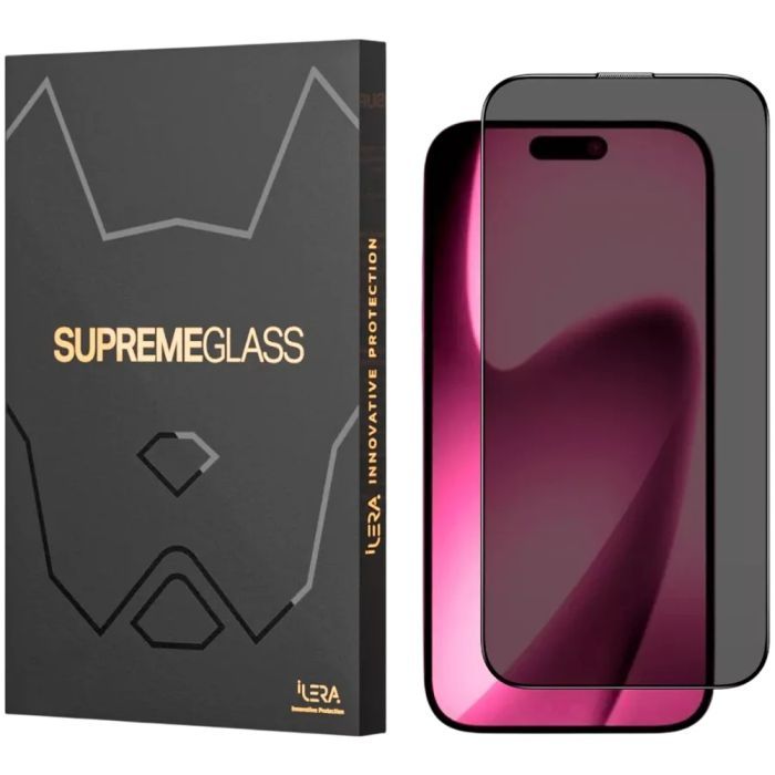 Скло захисне iLera DeLuxe Incognito Glass iPhone 17 Pro (ILINDL17PR)