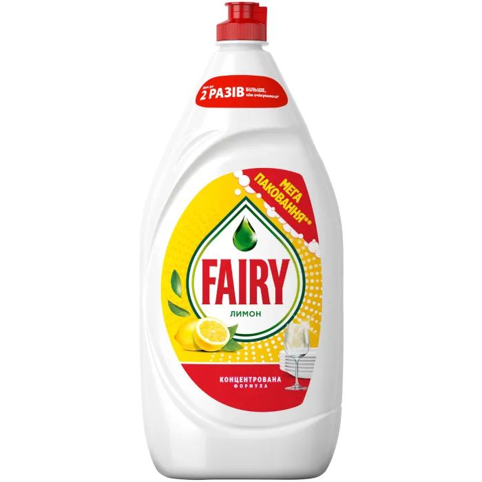 Средство для ручного мытья посуды Fairy Лимон 1350 мл (8006530111232)