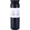 Термос Merlion Travel Tumbler 350 мл, подвійна кришка, чорний (SUS-304-350Black)