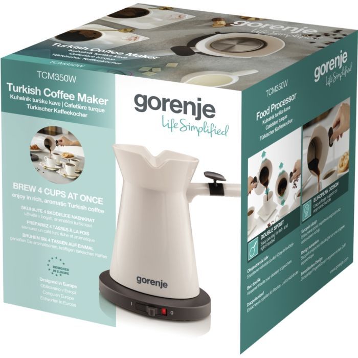 Електрична турка Gorenje TCM350W зображення 5