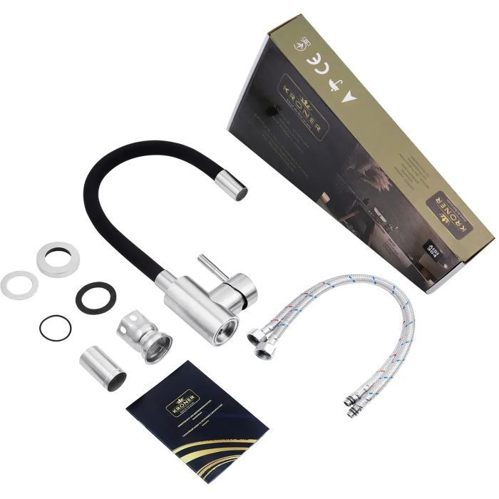 Змішувач Kroner Klassisch-ESG035BLK (CV024353) зображення 7