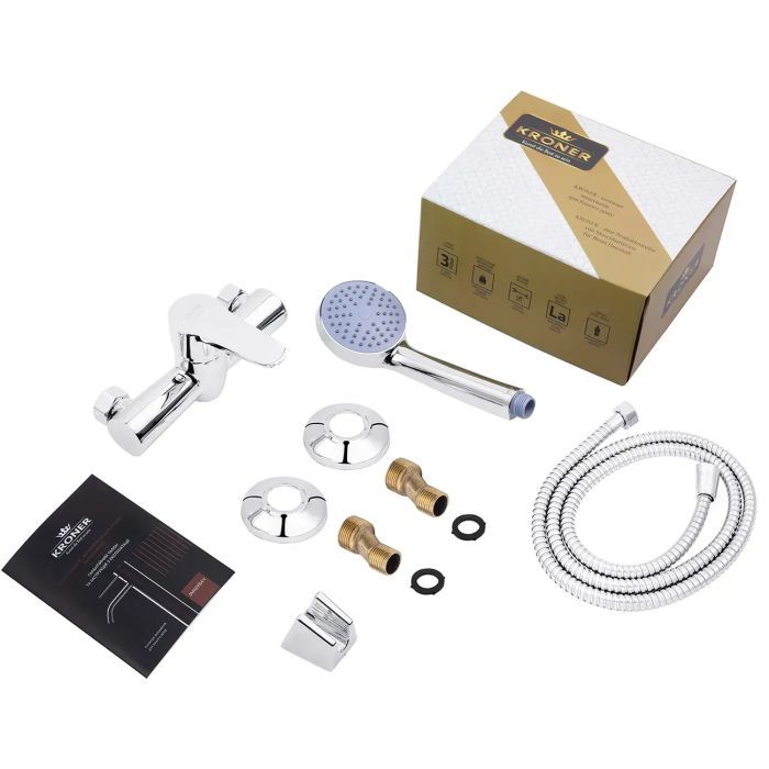 Душовий гарнітур Kroner Elbe-C050 (CV017354) зображення 6