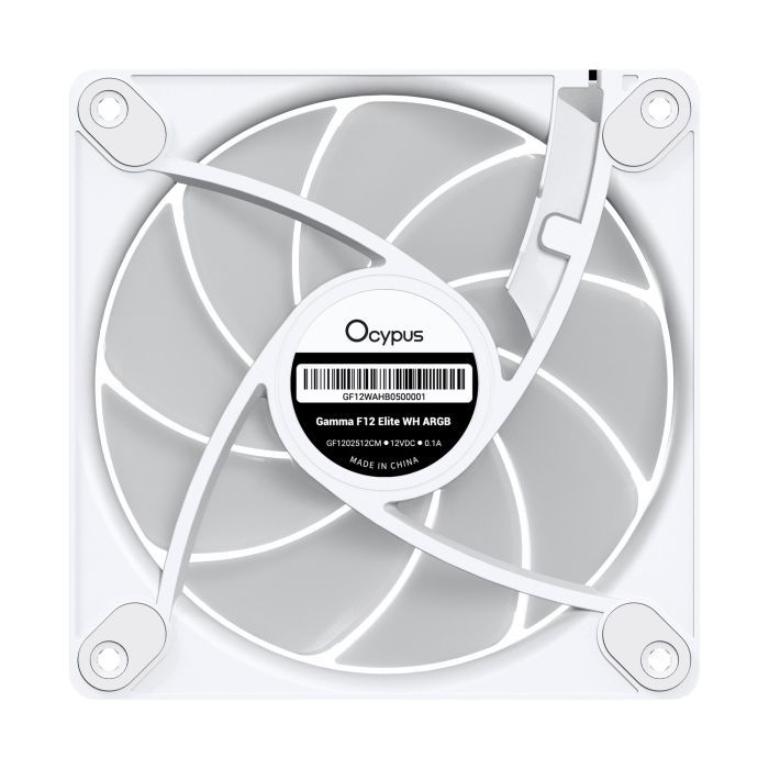 Кулер до корпусу OCYPUS GAMMA F12 ELITE WH A (GAMMA-F12-WH3AM00E-GL) зображення 7