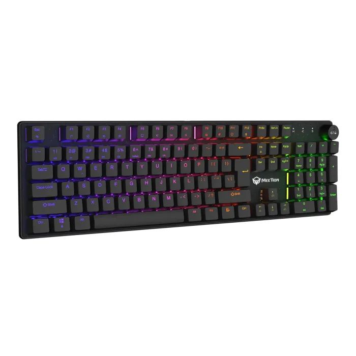 Клавиатура Meetion MK009 RD USB Type-C Black (MT-MK009RD-A-RUA) изображение 2