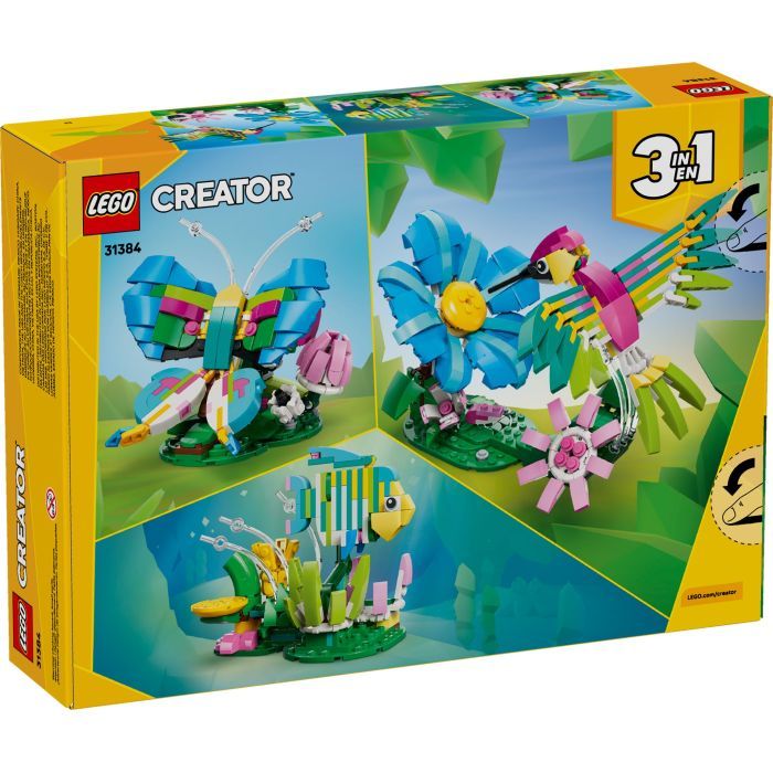 Конструктор LEGO Creator Дикие животные: красочный колибри (31384) изображение 8