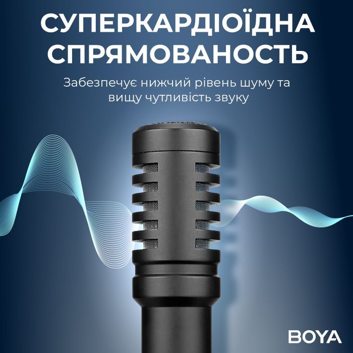 Микрофон Boya BY-MM1+ Black (BY-MM1+) изображение 9