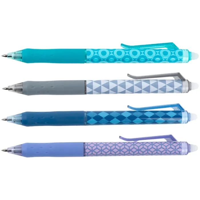 Ручка гелева Axent автоматична "пиши-стирай" Correct Click, синя (AG1128-02-A) зображення 2