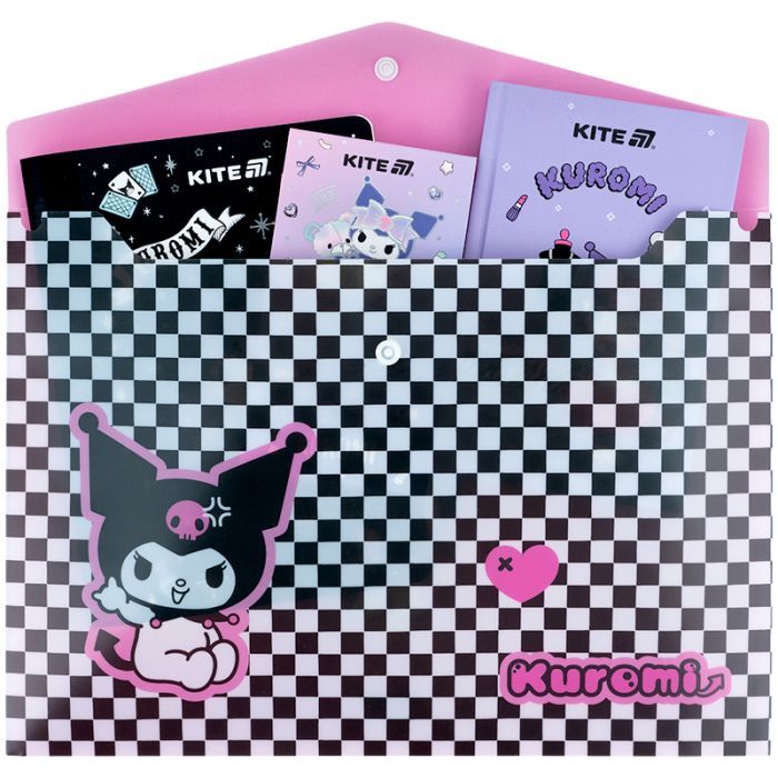 Папка - куточок Kite А4 Kuromi (HK25-244-2) зображення 3