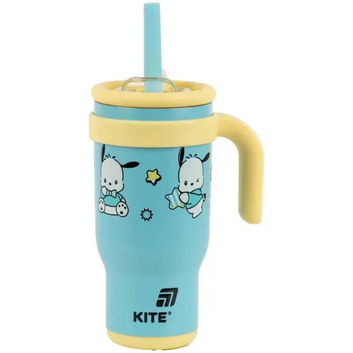 Поильник-непроливайка Kite Pochacco термокружка з трубочкою, 530 мл (PC25-1266)