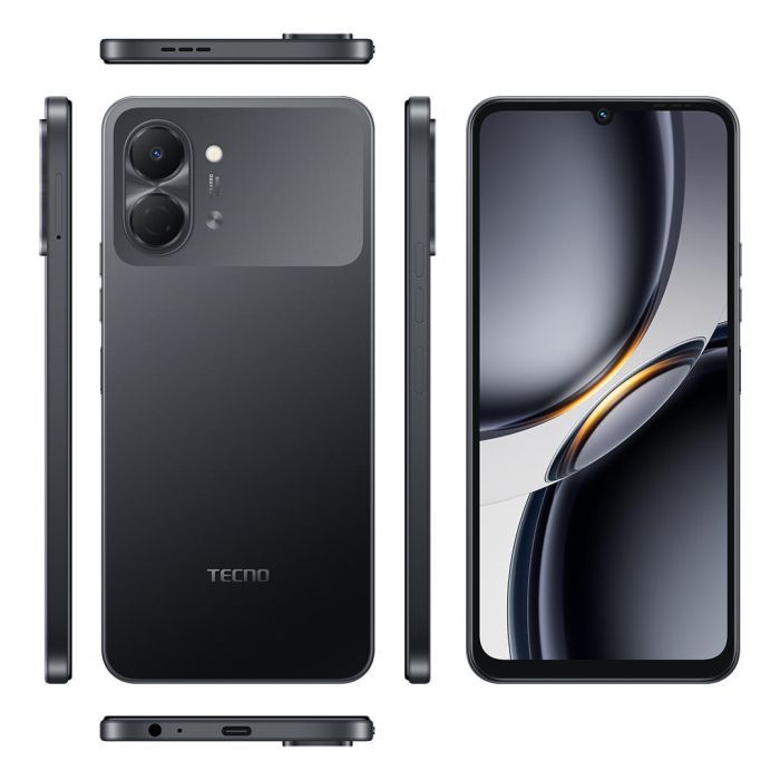 Мобільний телефон Tecno Spark Go 3 4/128Gb Ink Black (4894947105272) зображення 12