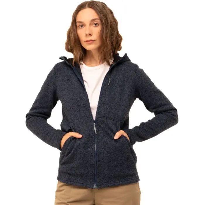 Кофта Turbat Dreamer Hood Wmn indian teal - S - темно-синій меланж (012.004.5466)