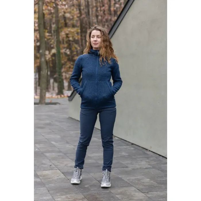 Кофта Turbat Dreamer Hood Wmn indian teal - S - темно-синій меланж (012.004.5466) изображение 8