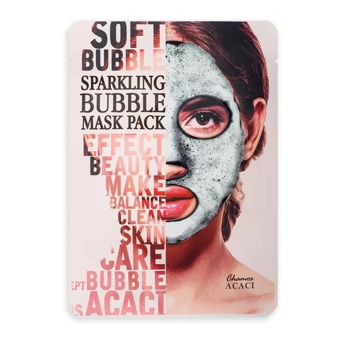 Маска для лица Chamos Soft Bubble Mask Pack 23 мл (8809071360813)