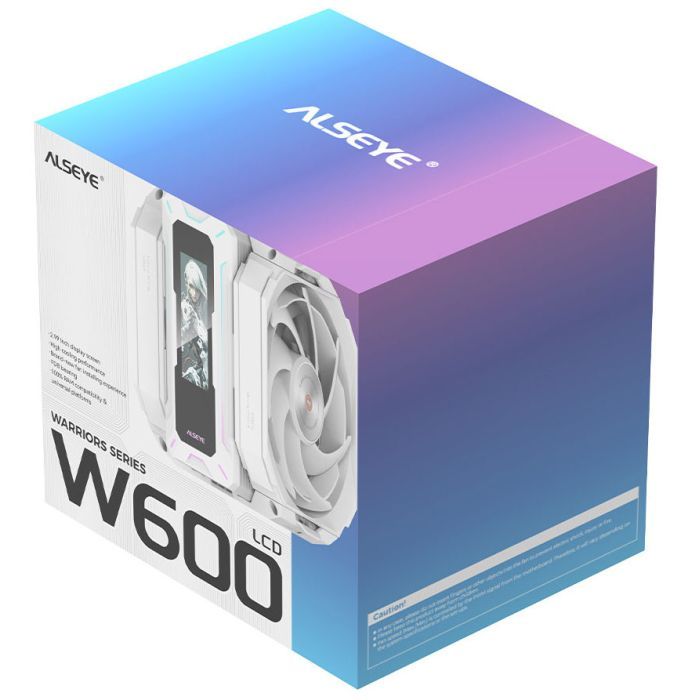Кулер до процесора Alseye W600-LCD-W (AS.01.08.0050) зображення 9