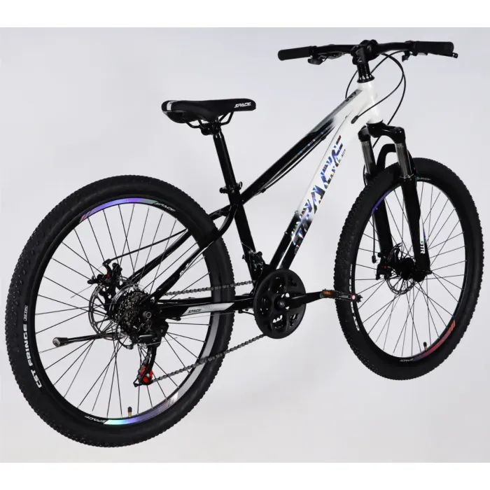 Велосипед Space 26" MARS DD FR рама-13" ST 2026 зелено-сріблястий (OPS-SP-26-076) зображення 3