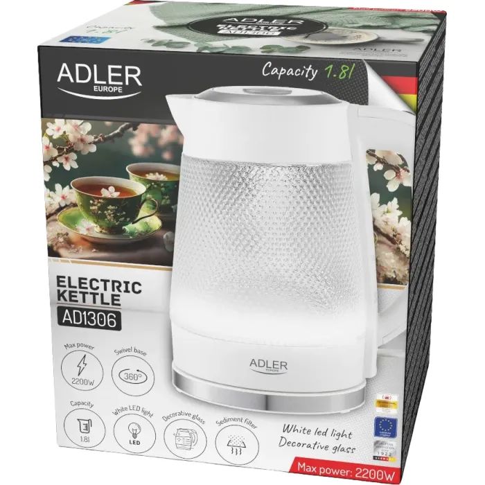Электрочайник Adler AD 1306 изображение 9