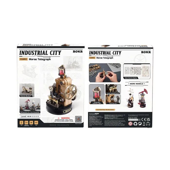 Конструктор Robotime Rokr 3D Морський телеграф (CGM02) зображення 3