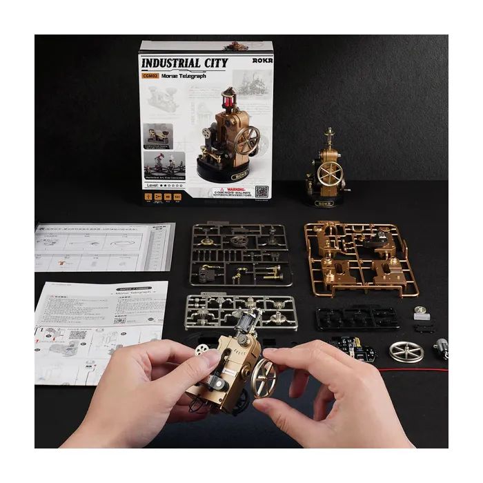 Конструктор Robotime Rokr 3D Морський телеграф (CGM02) зображення 4