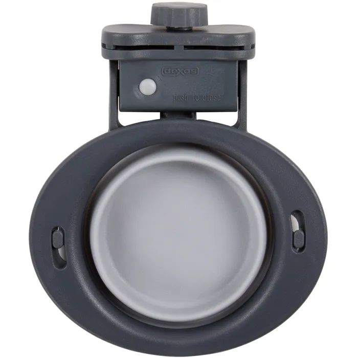 Посуда для собак Dexas Миска сложная с креплением на клетку 240 мл светло-серая (0084297309213) изображение 2