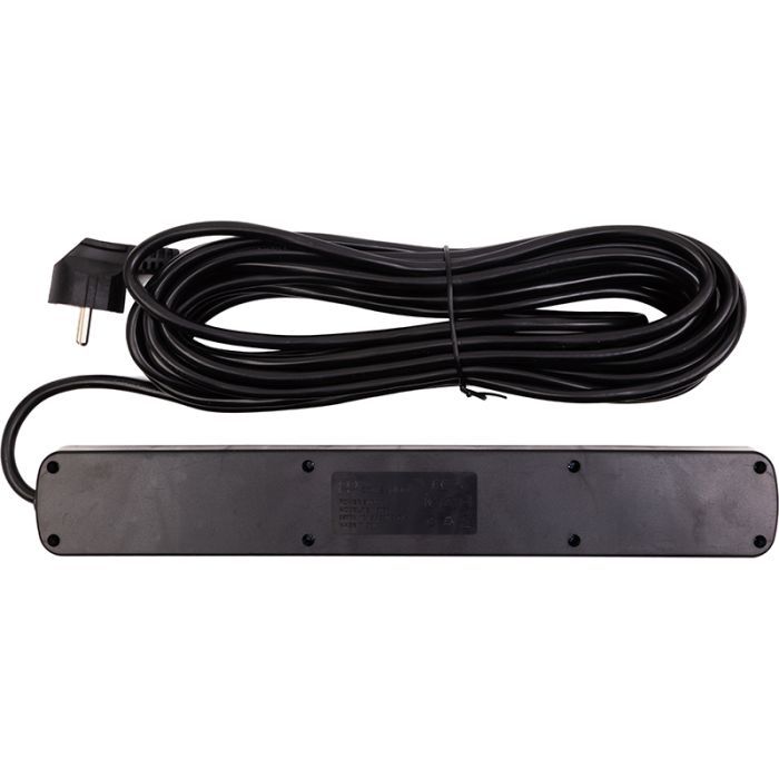 Сетевой фильтр питания PowerPlant 3м, 6 розеток, USB (YS-N6086/3c) (EX610662) изображение 3