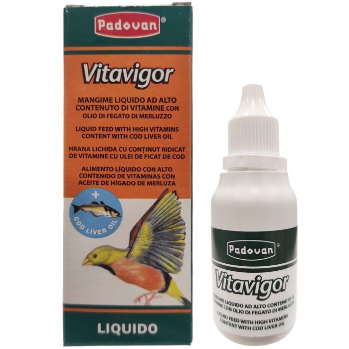 Корм для птиц Padovan Vitavigor жидкий 30 мл (8001254005102) изображение 2