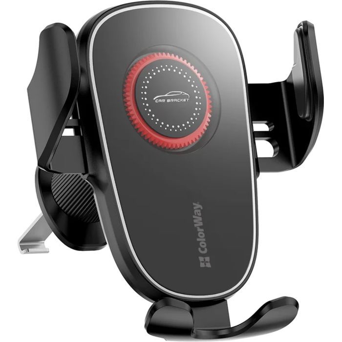 Универсальный автодержатель ColorWay ClampSnap Holder Black (CW-CHMH19-BK) изображение 2