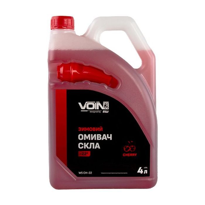 Омыватель автомобильный VOIN -22 Cherry 4л (VOIN W5 CH -22)