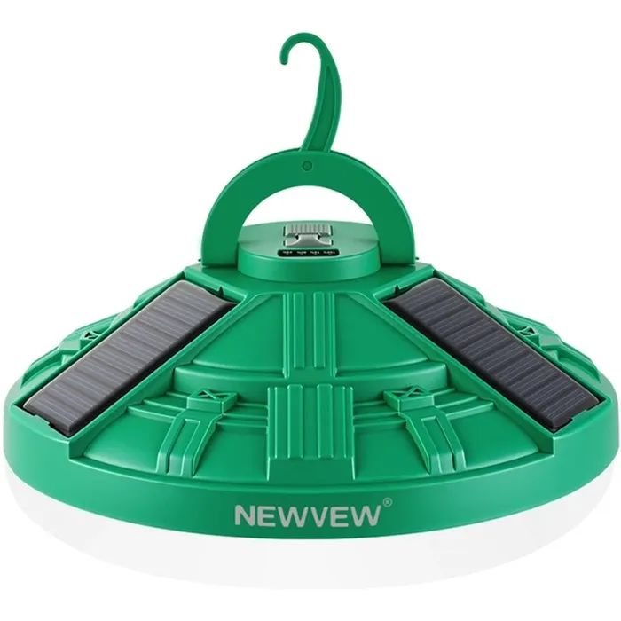 Фонарь NEWVEW NV-E968 30W Solar Panel 4800mAh Green (NWVW-NV-E968-GN)