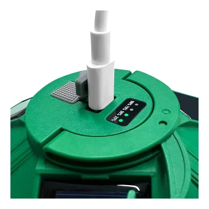 Фонарь NEWVEW NV-E968 30W Solar Panel 4800mAh Green (NWVW-NV-E968-GN) изображение 3