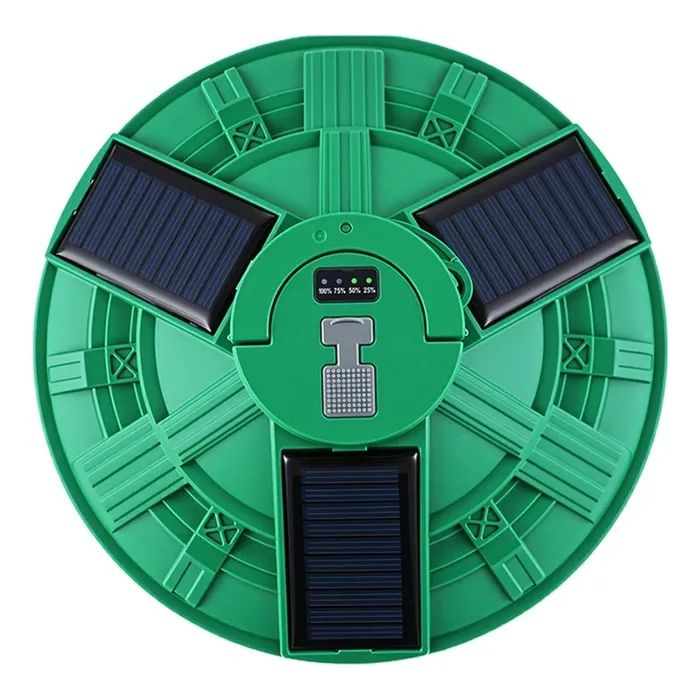 Фонарь NEWVEW NV-E968 30W Solar Panel 4800mAh Green (NWVW-NV-E968-GN) изображение 4